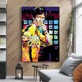 Toile - Pop Bruce Lee